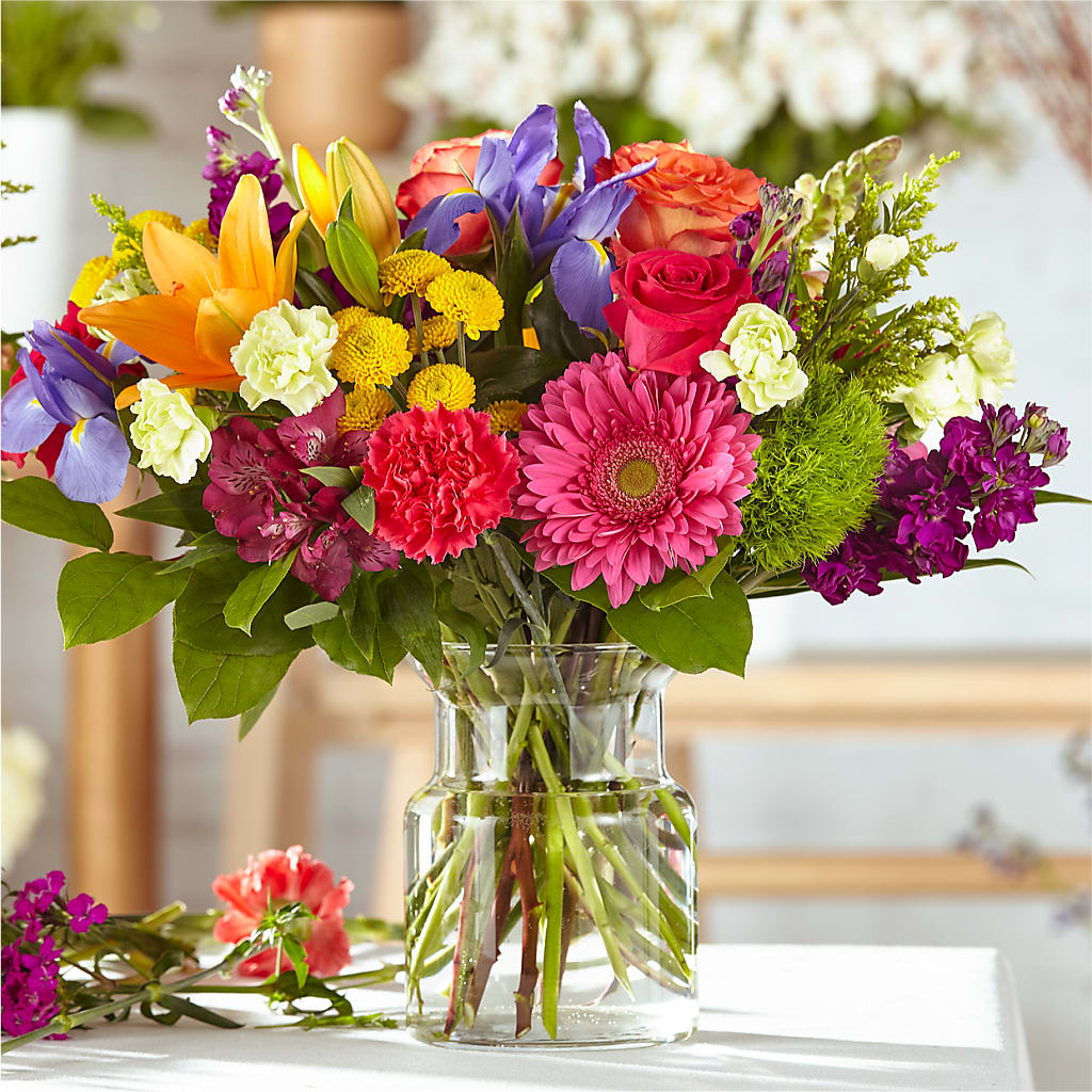 Bold & Bright – A Florist Original – Sammy Wammy Floral, Montgomery IL