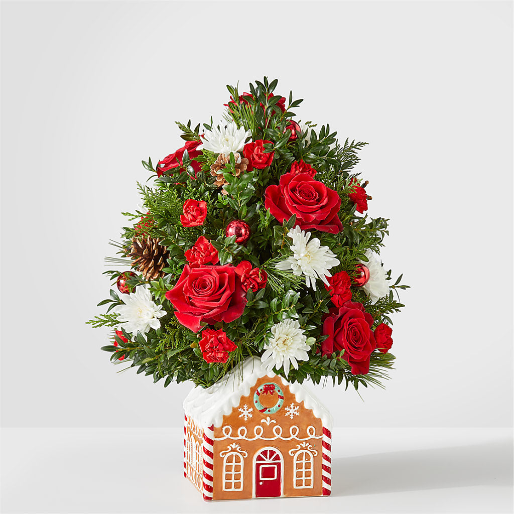 Spiced Gingerbread Tree – Sammy Wammy Floral, Montgomery IL