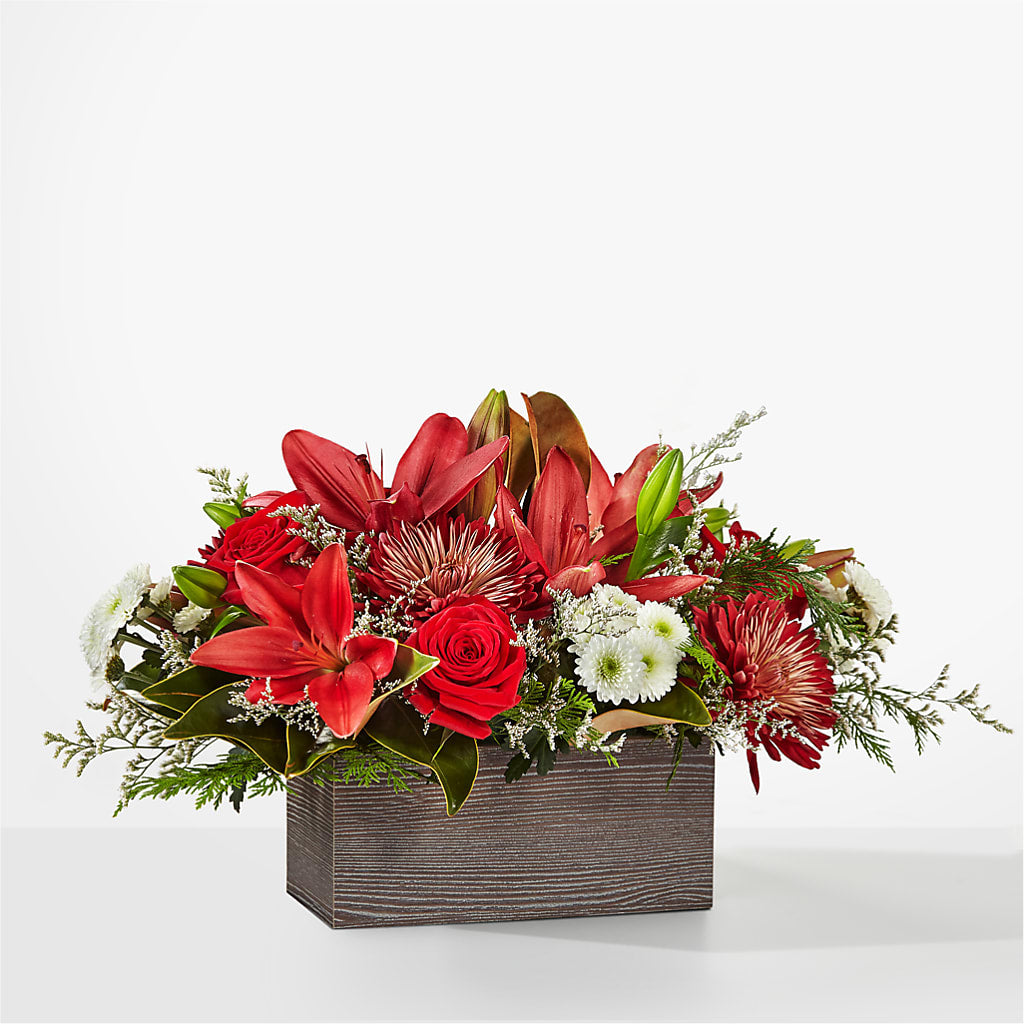 Christmas Break Bouquet – Sammy Wammy Floral, Montgomery IL