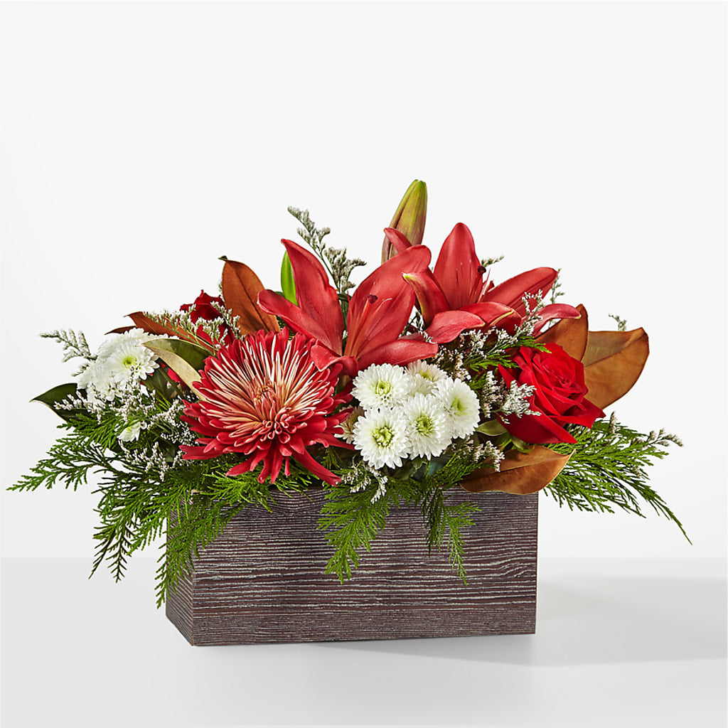 Christmas Break Bouquet – Sammy Wammy Floral, Montgomery IL