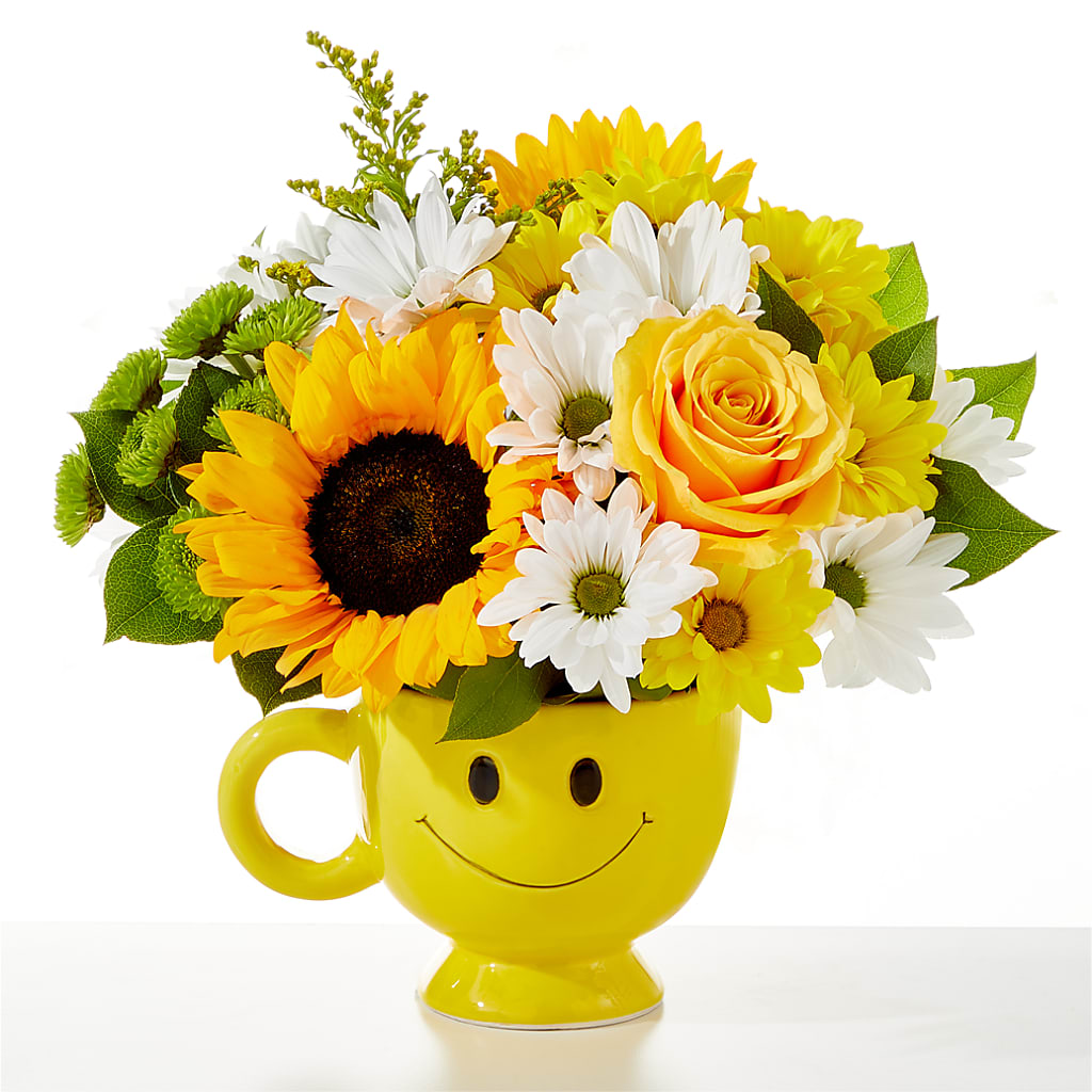Be Happy Bouquet – Sammy Wammy Floral, Montgomery IL
