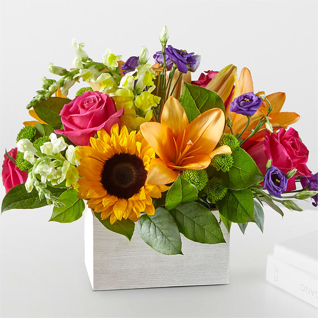 Best Day Box Bouquet – Sammy Wammy Floral, Montgomery IL