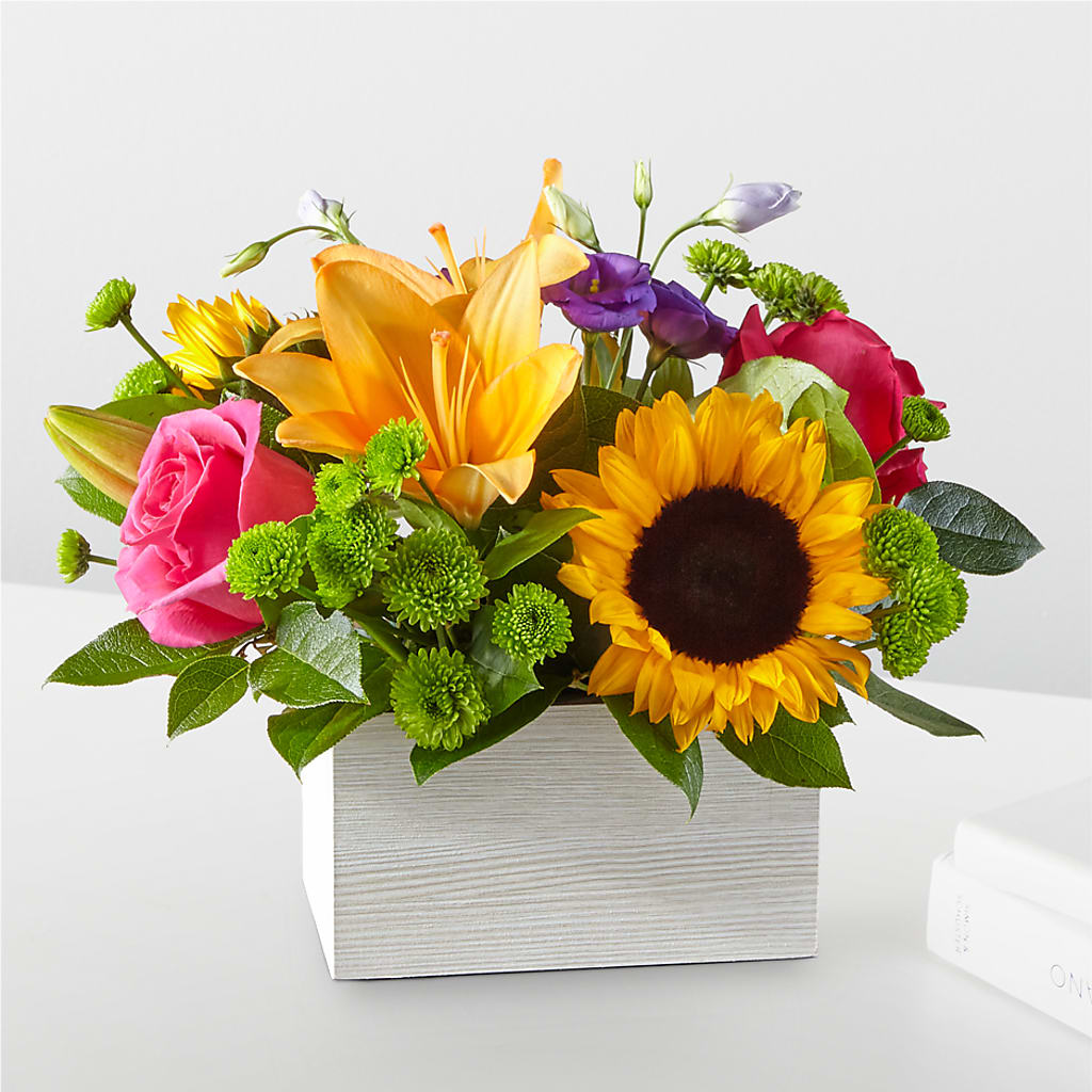 Best Day Box Bouquet – Sammy Wammy Floral, Montgomery IL