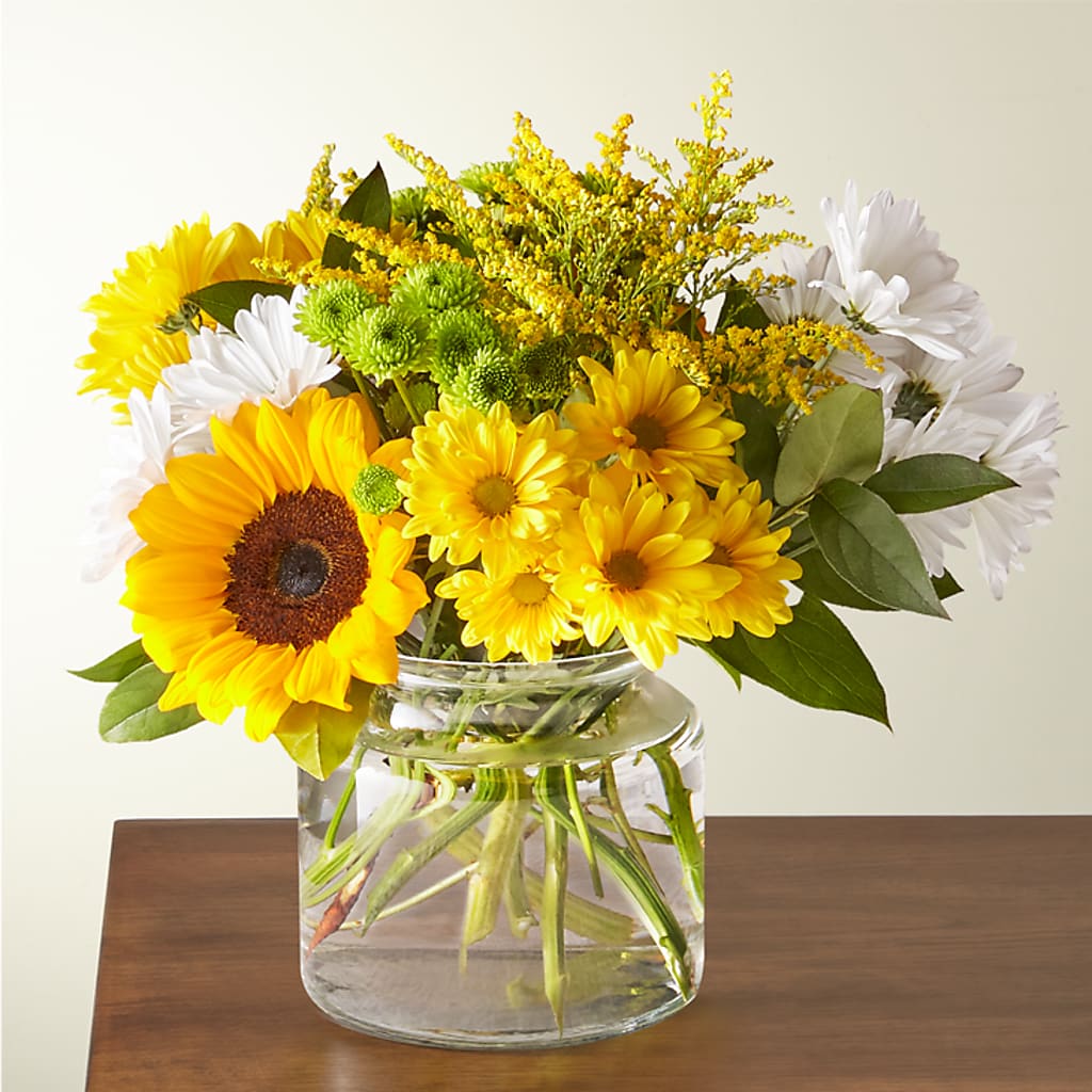 Hello Sunshine Bouquet – Sammy Wammy Floral, Montgomery IL