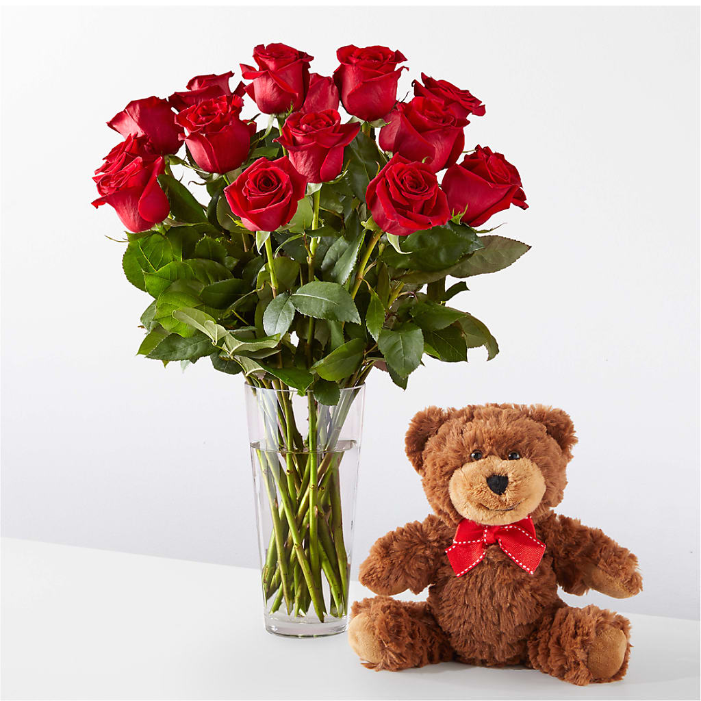 Romantic Long Stem Red Rose Bouquet Bundles – Sammy Wammy Floral, Montgomery IL