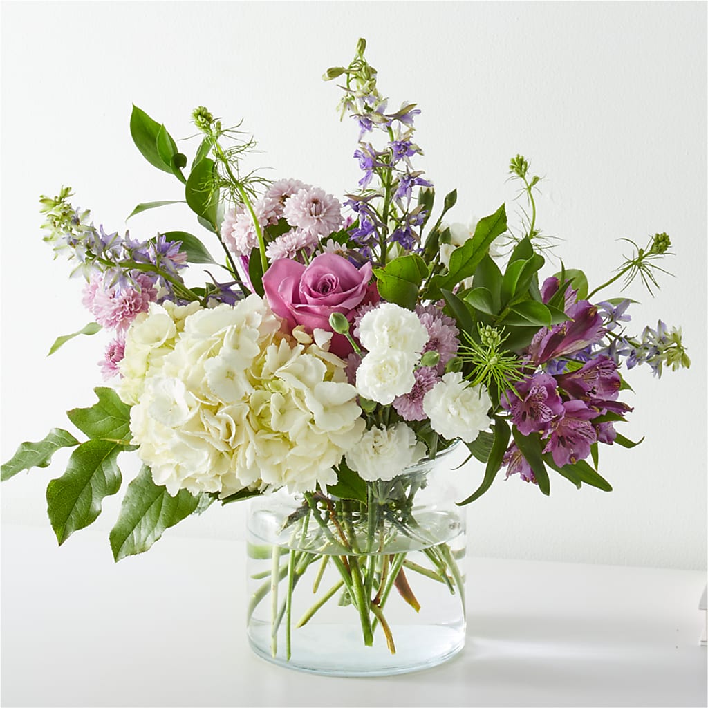 Violet Caress Bouquet – Sammy Wammy Floral, Montgomery IL