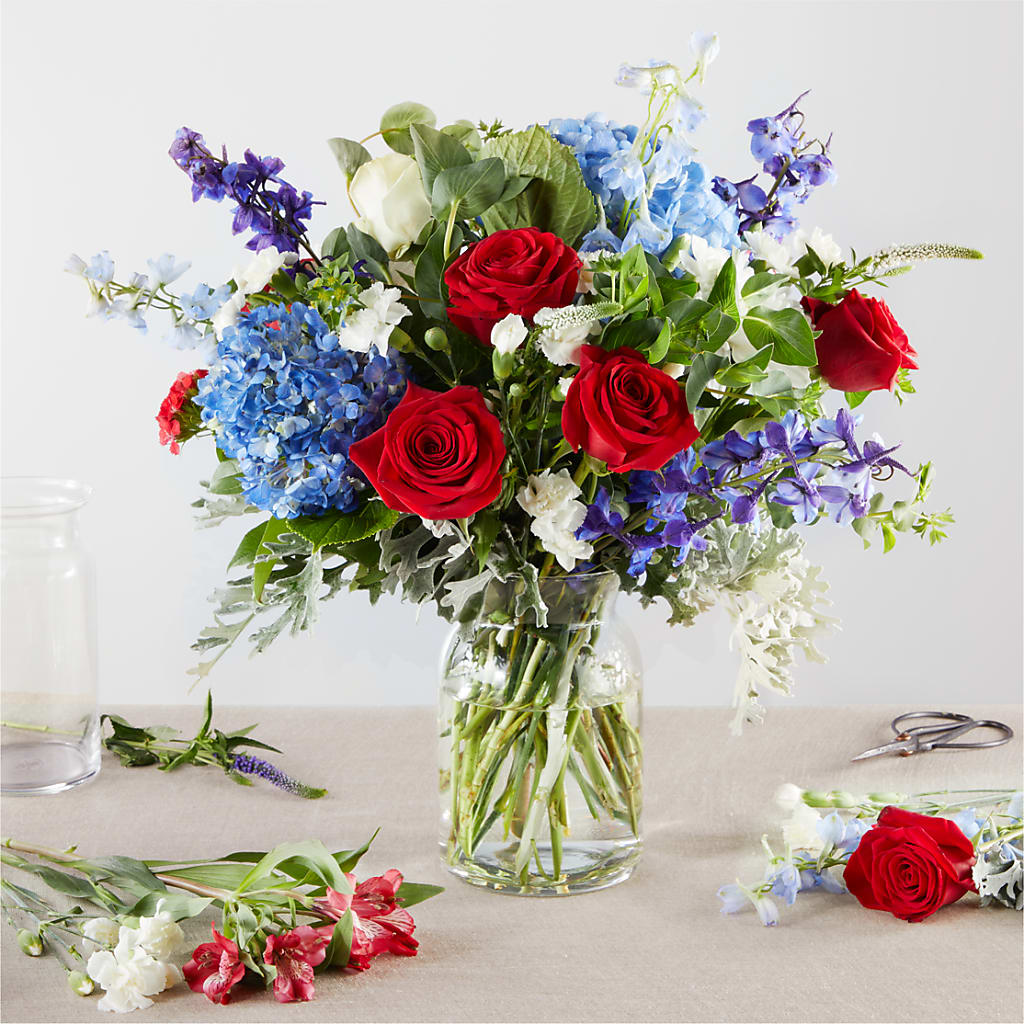 Star Spangled - A Florist Original – Sammy Wammy Floral, Montgomery IL