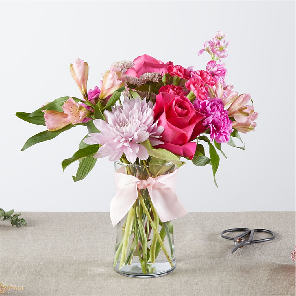 Pink Ribbon - A Florist Original – Sammy Wammy Floral, Montgomery IL