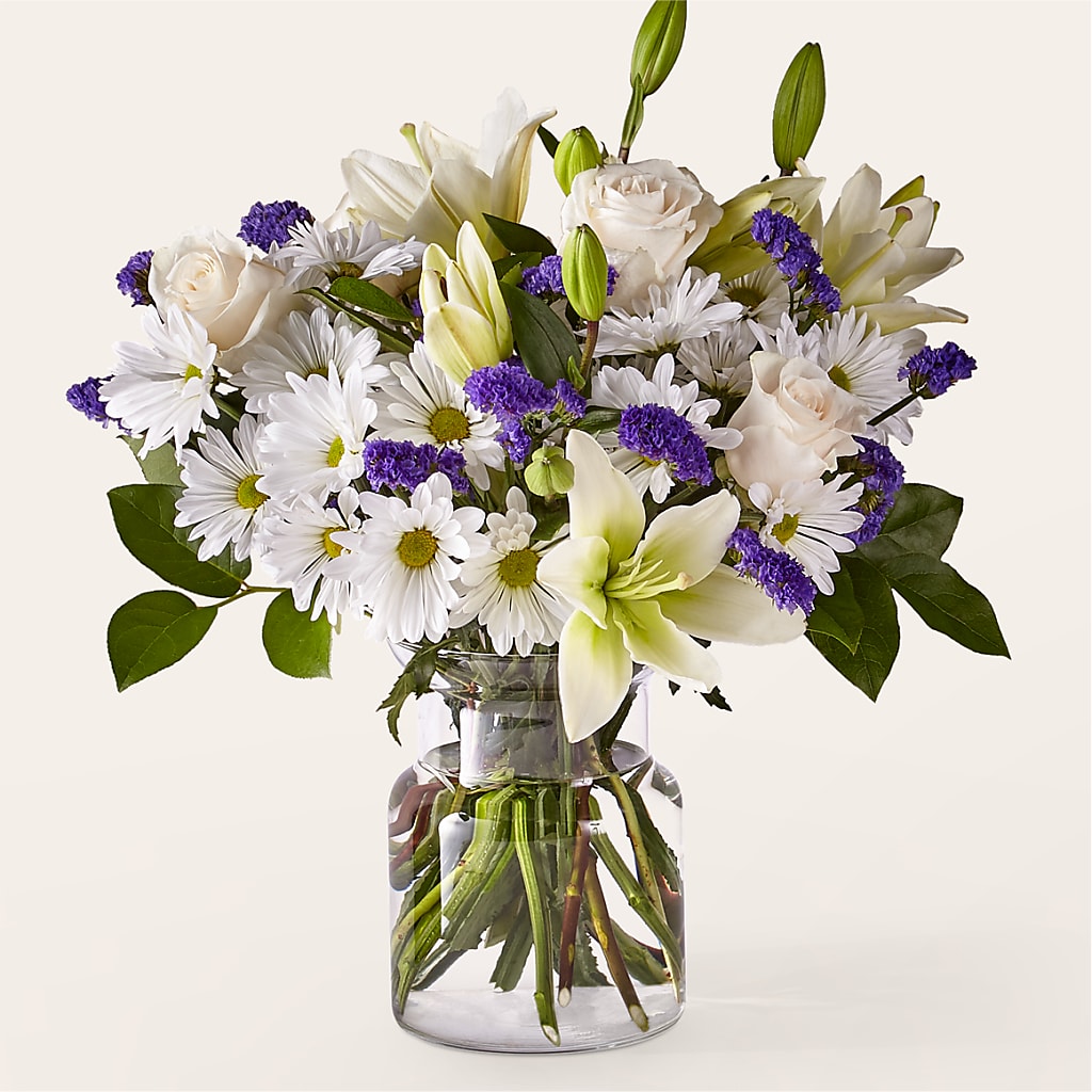 Beyond Blue Bouquet – Sammy Wammy Floral, Montgomery IL