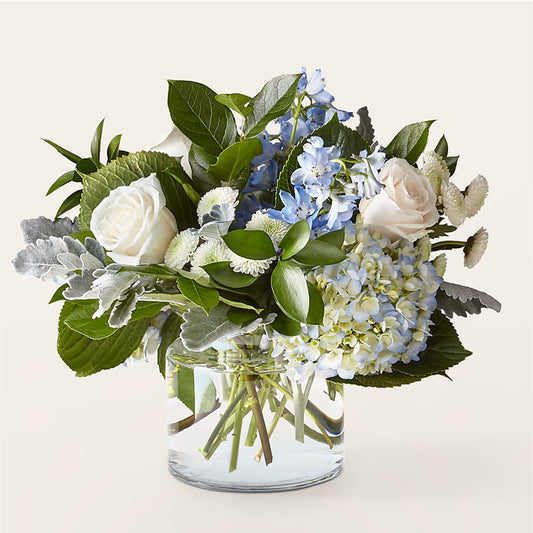 Clear Skies Bouquet – Sammy Wammy Floral, Montgomery IL