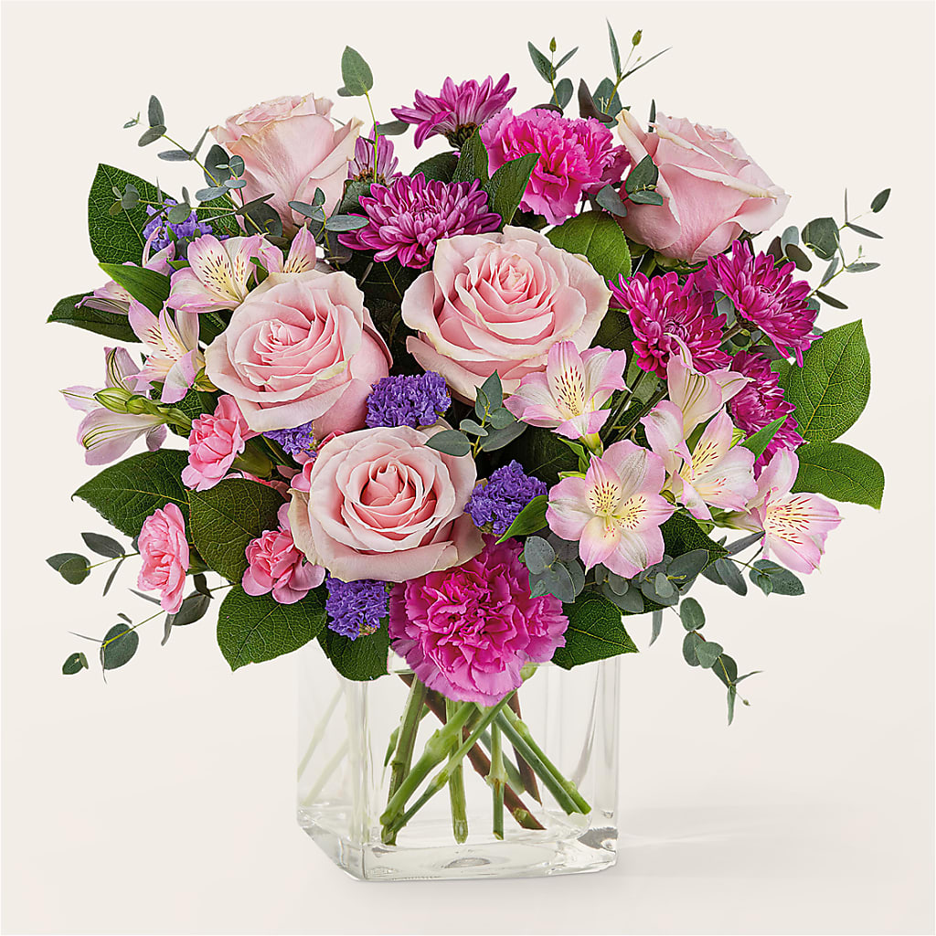 Rosy Radiance Bouquet – Sammy Wammy Floral, Montgomery IL