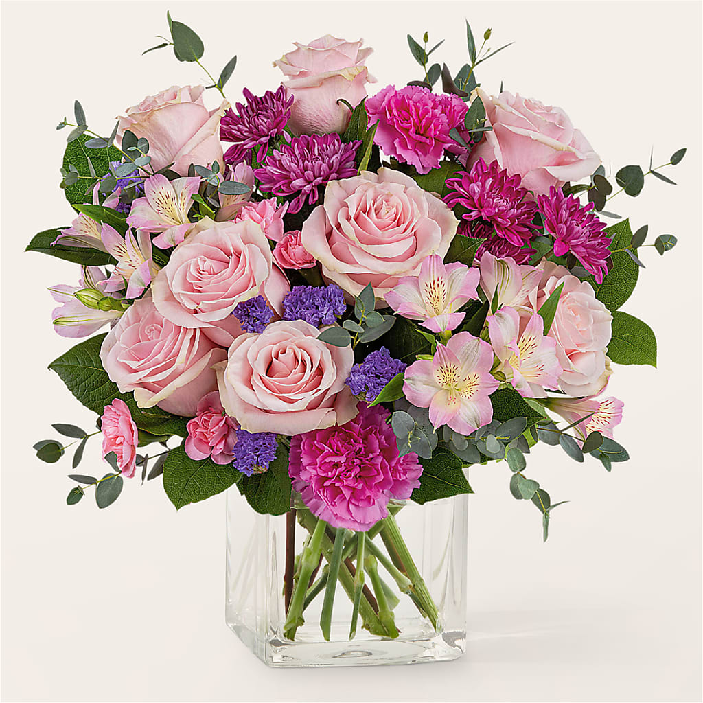 Rosy Radiance Bouquet – Sammy Wammy Floral, Montgomery IL