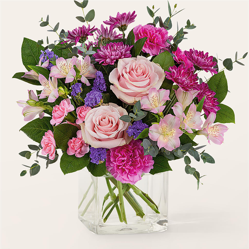 Rosy Radiance Bouquet – Sammy Wammy Floral, Montgomery IL