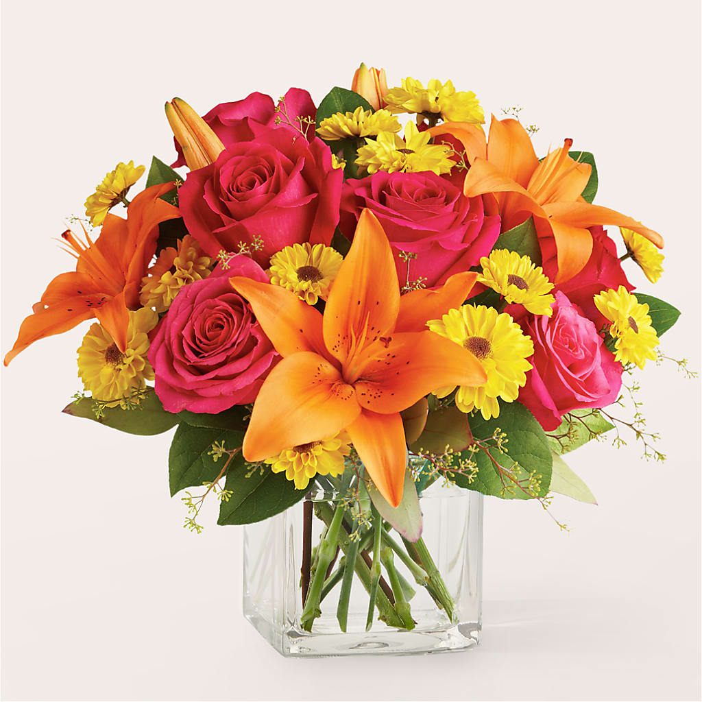 Neon Lights Bouquet – Sammy Wammy Floral, Montgomery IL