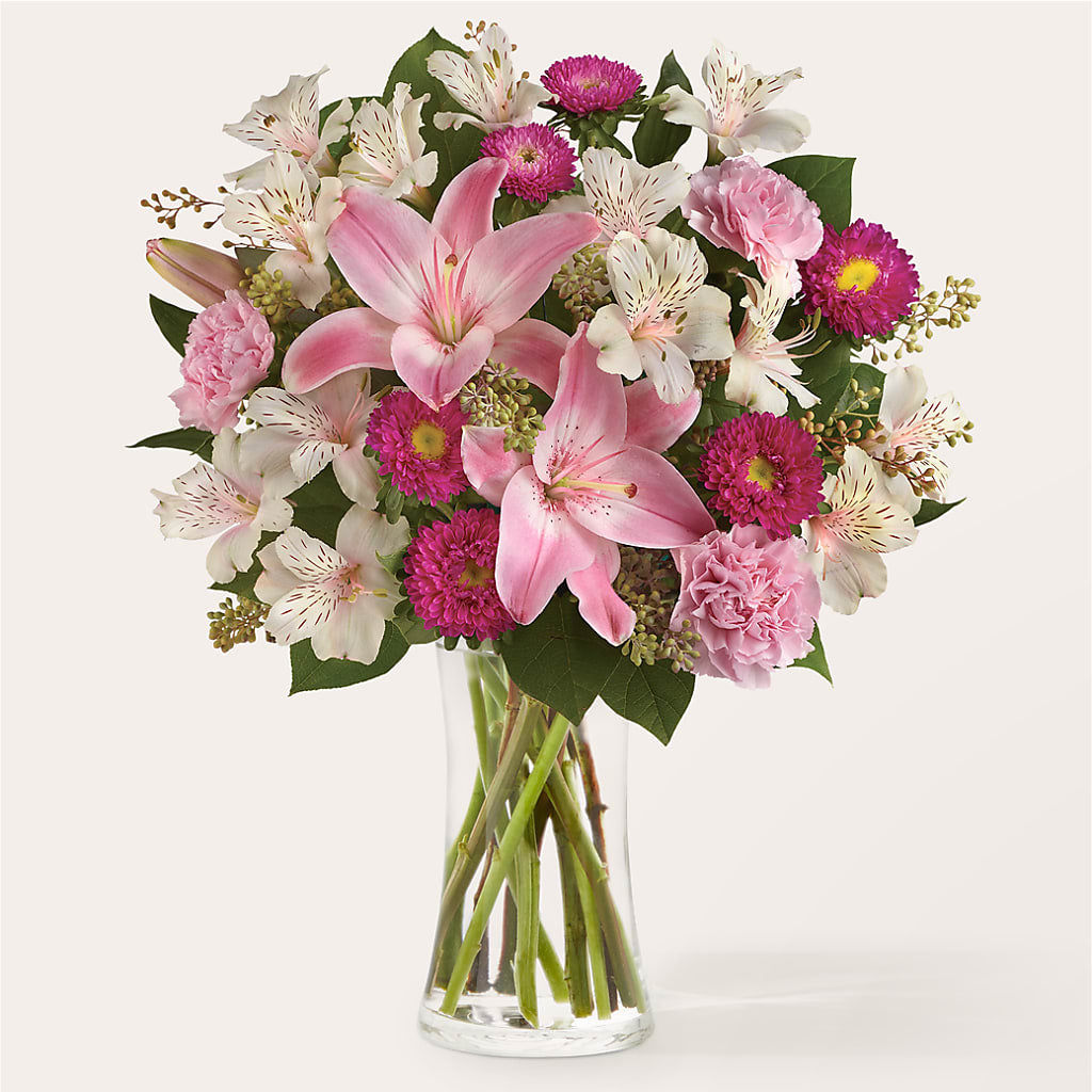 Feeling Fuchsia Bouquet – Sammy Wammy Floral, Montgomery IL