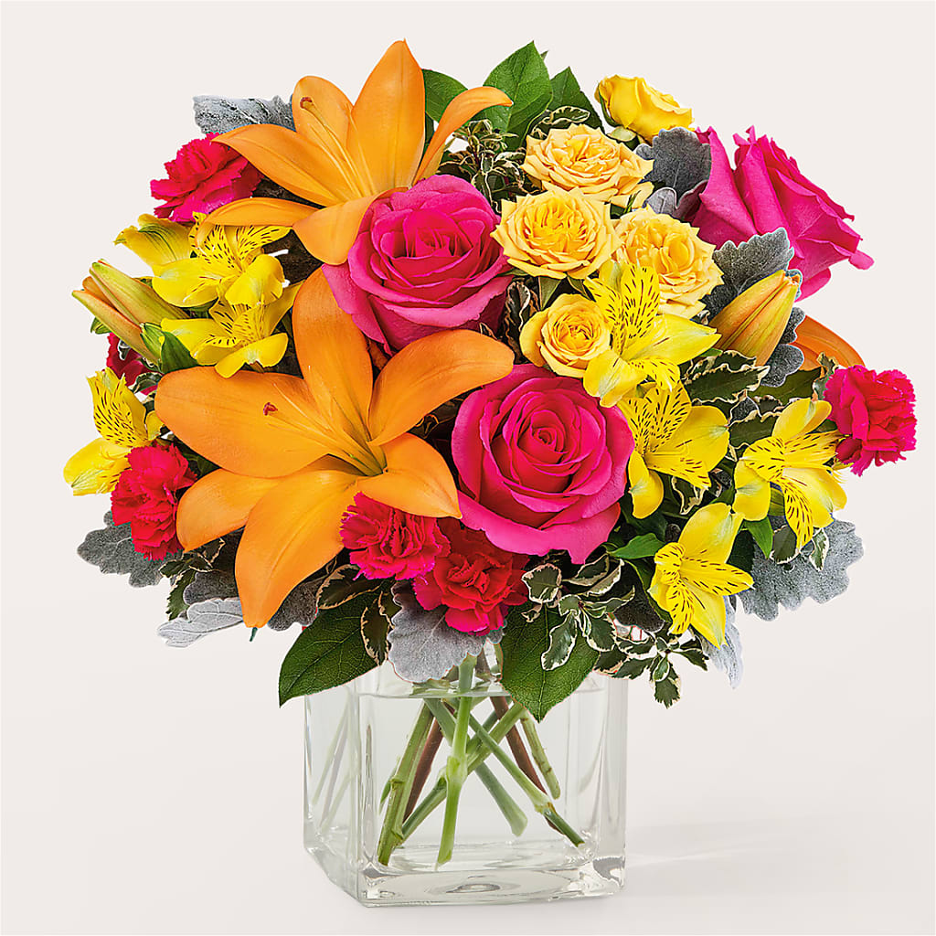 To the Tropics Bouquet – Sammy Wammy Floral, Montgomery IL