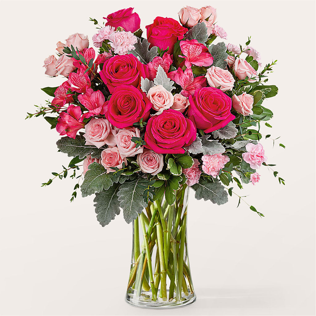 Tickled Pink Bouquet – Sammy Wammy Floral, Montgomery IL