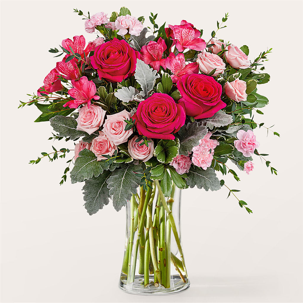 Tickled Pink Bouquet – Sammy Wammy Floral, Montgomery IL