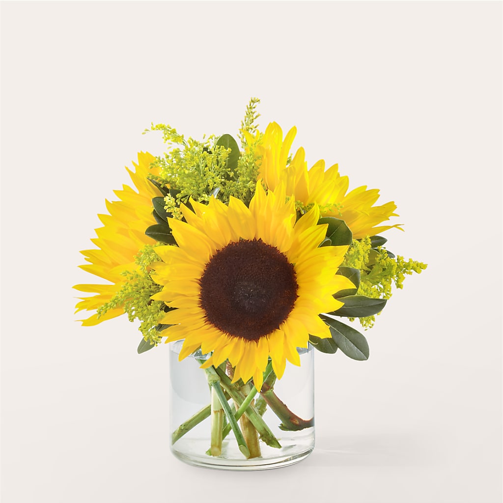 Beaming Sunflower Bouquet – Sammy Wammy Floral, Montgomery IL