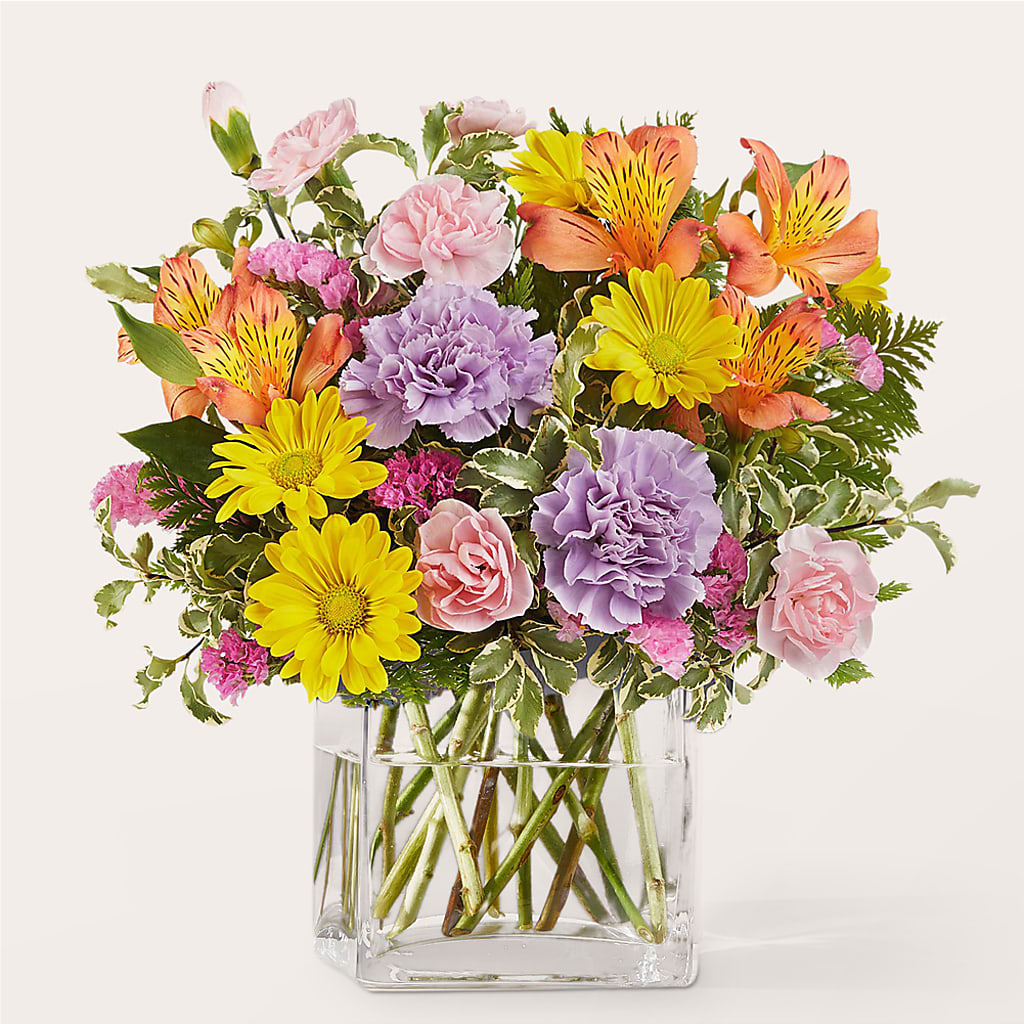 Shades of Happiness Bouquet – Sammy Wammy Floral, Montgomery IL