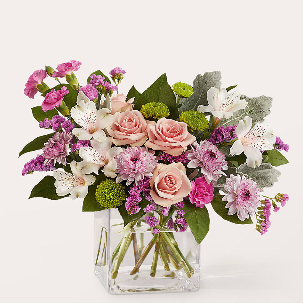 Pink Suede Bouquet – Sammy Wammy Floral, Montgomery IL
