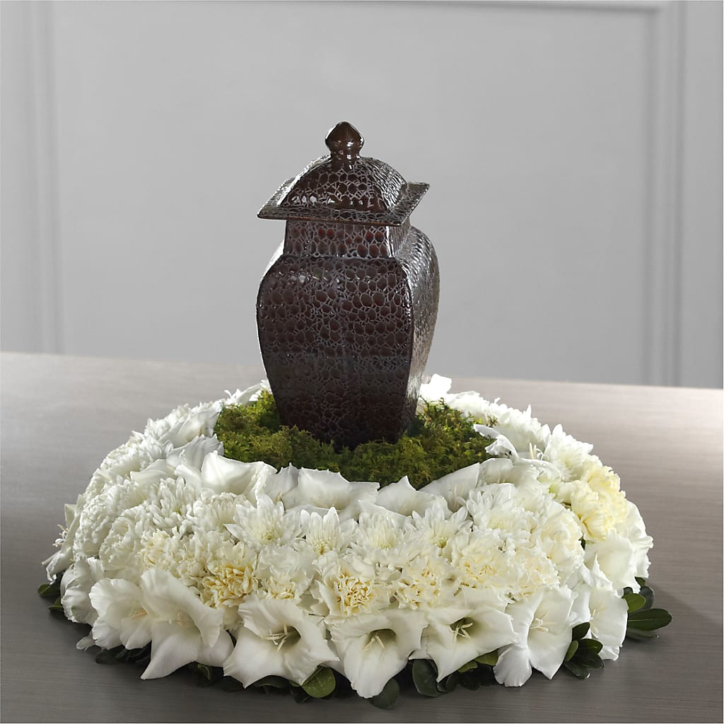 Encircling Grace Arrangement – Sammy Wammy Floral, Montgomery IL