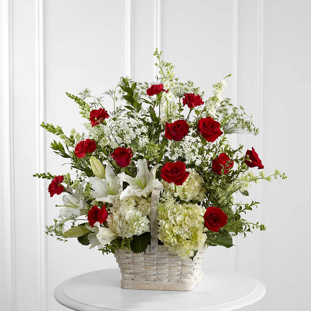 In Loving Memory Arrangement – Sammy Wammy Floral, Montgomery IL