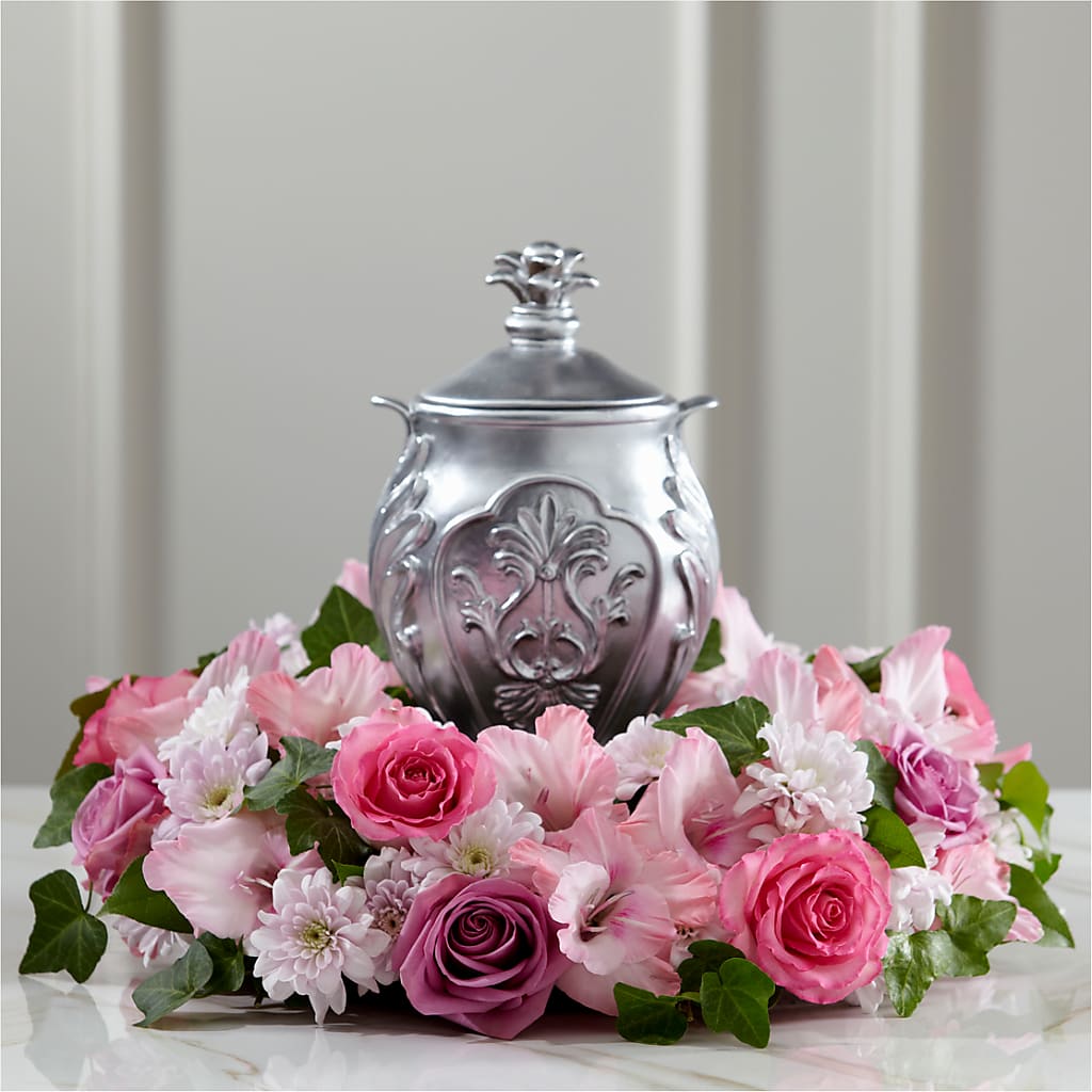 Glorious Tribute Arrangement – Sammy Wammy Floral, Montgomery IL
