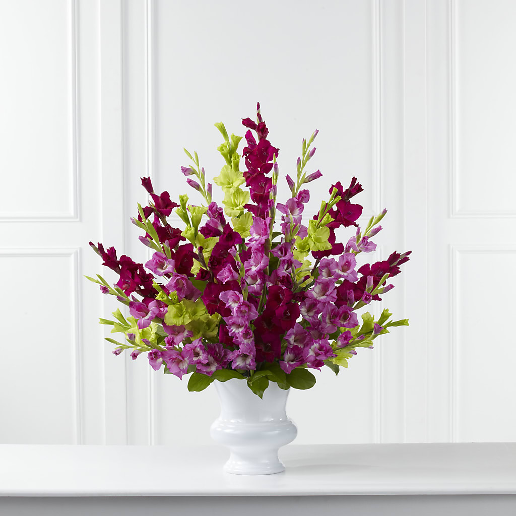 Solemn Offering Arrangement – Sammy Wammy Floral, Montgomery IL
