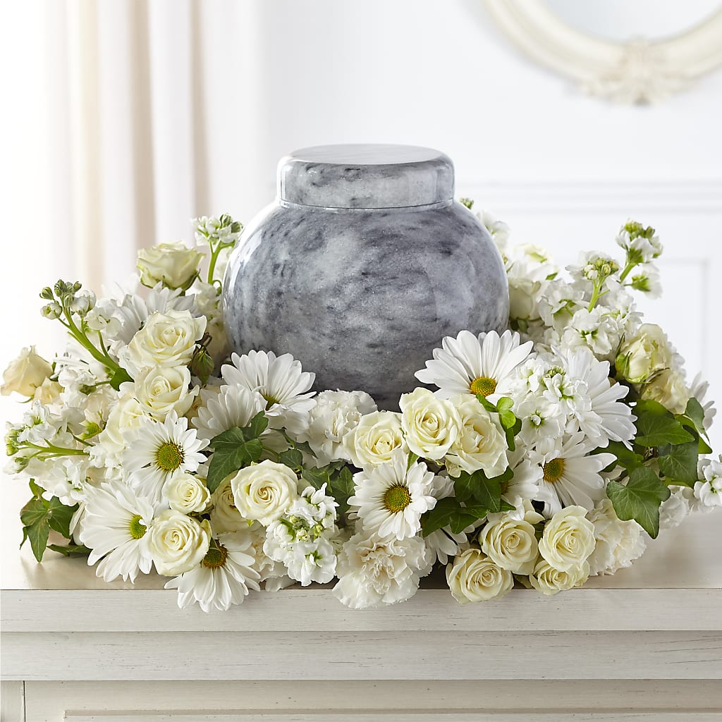 Timeless Tribute Cremation Adornment – Sammy Wammy Floral, Montgomery IL