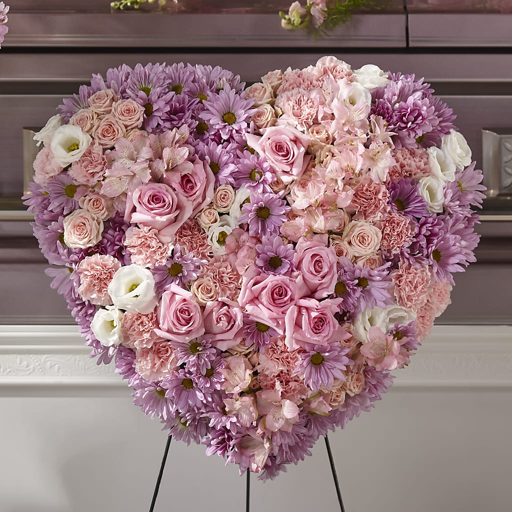 Heaven's Light Heart – Sammy Wammy Floral, Montgomery IL