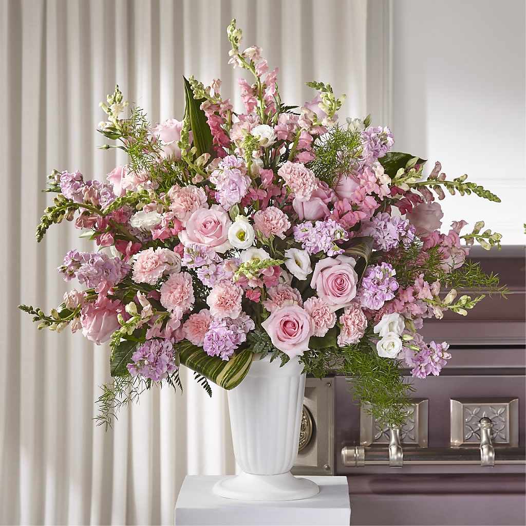 Divine Comfort Arrangement – Sammy Wammy Floral, Montgomery IL