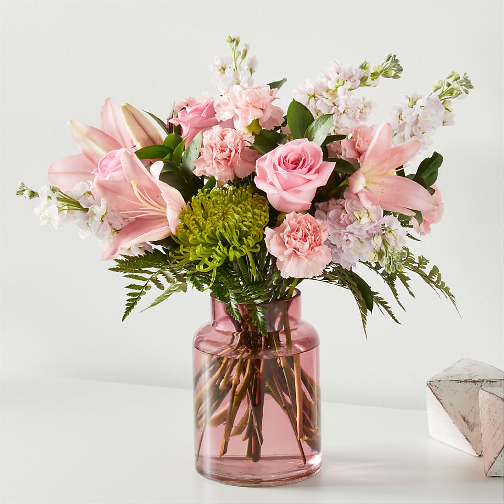 Pretty in Pink Bouquet – Sammy Wammy Floral, Montgomery IL