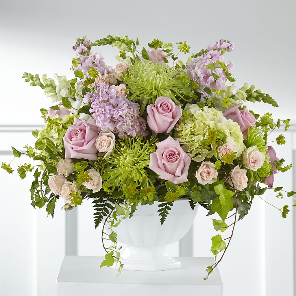 Radiant Embrace Arrangement – Sammy Wammy Floral, Montgomery IL