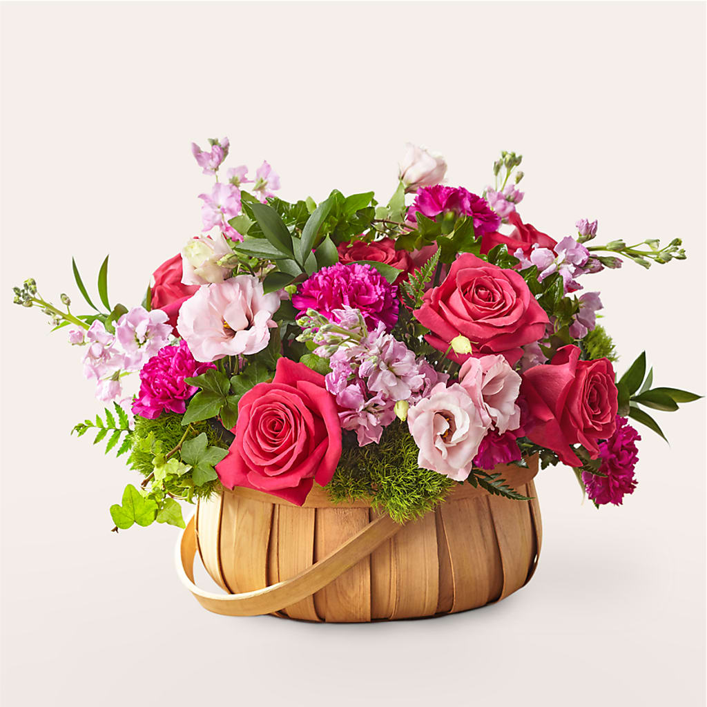 Radiance in Bloom Basket – Sammy Wammy Floral, Montgomery IL