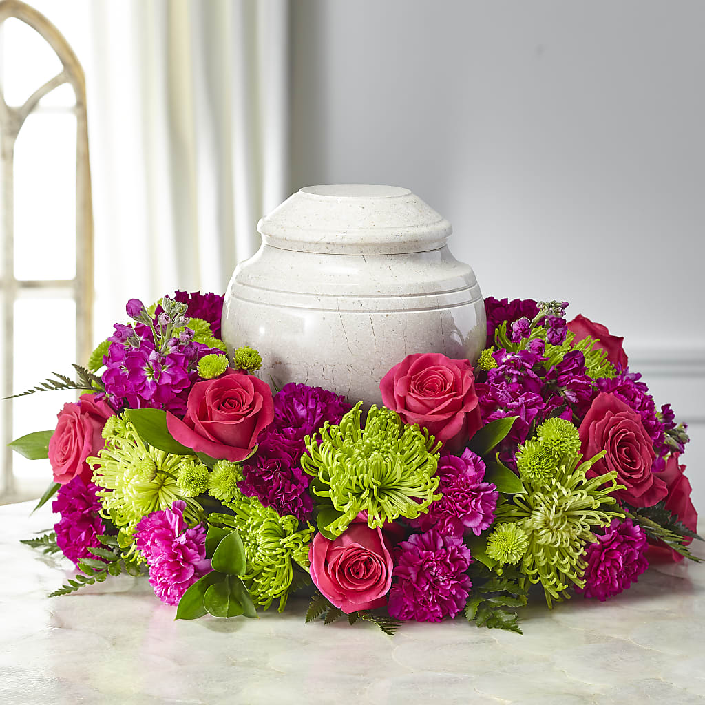 Hopeful Blessings Cremation Adornment – Sammy Wammy Floral, Montgomery IL