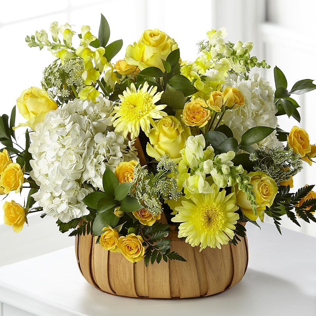 Rustic Remembrance Basket – Sammy Wammy Floral, Montgomery IL