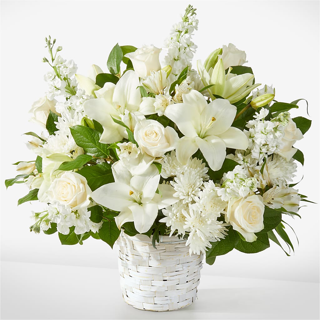 Peaceful Reflections Arrangement – Sammy Wammy Floral, Montgomery IL