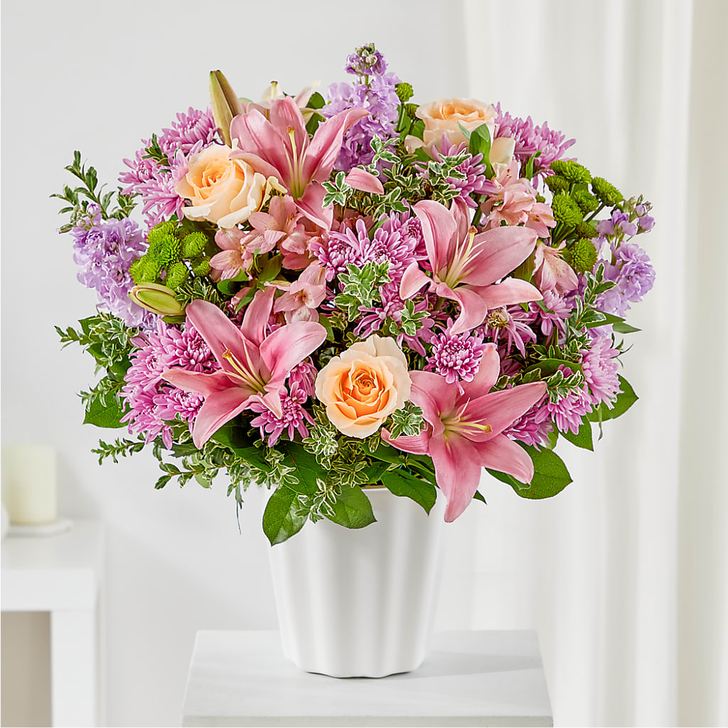 Supportive Embrace Tabletop Basket – Sammy Wammy Floral, Montgomery IL