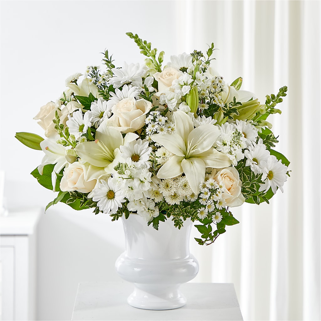 Uplifting Urn Arrangement – Sammy Wammy Floral, Montgomery IL