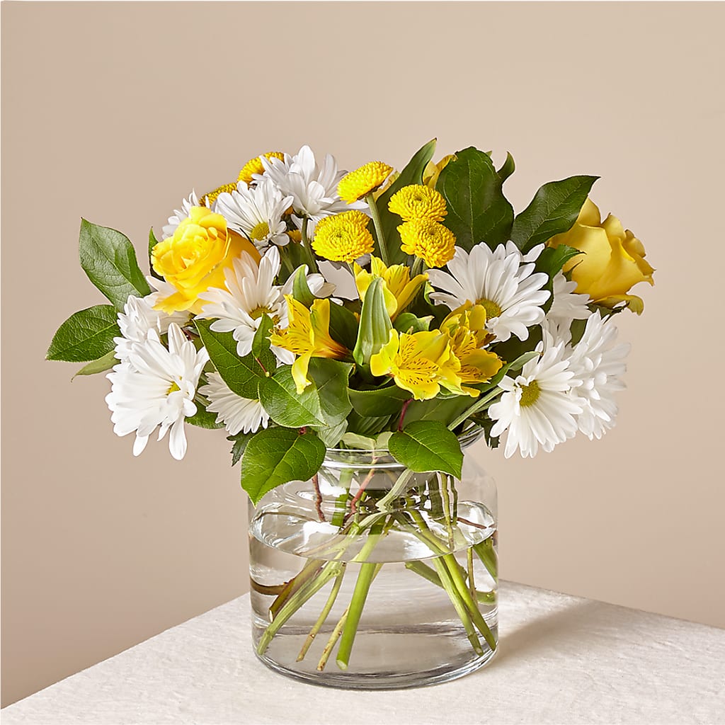 Sunny Sentiments Bouquet – Sammy Wammy Floral, Montgomery IL
