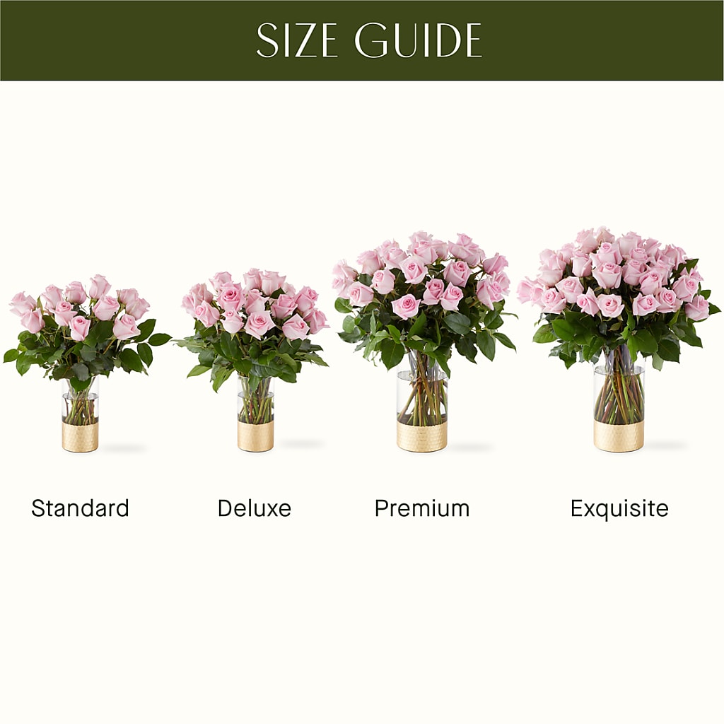 Picture Perfect Pink Rose Bouquet – Sammy Wammy Floral, Montgomery IL