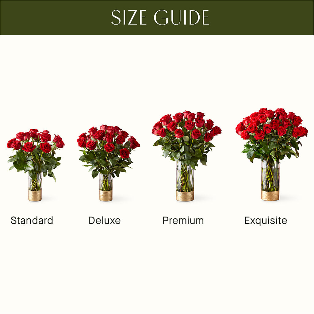 Classic Love Red Rose Bouquet – Sammy Wammy Floral, Montgomery IL