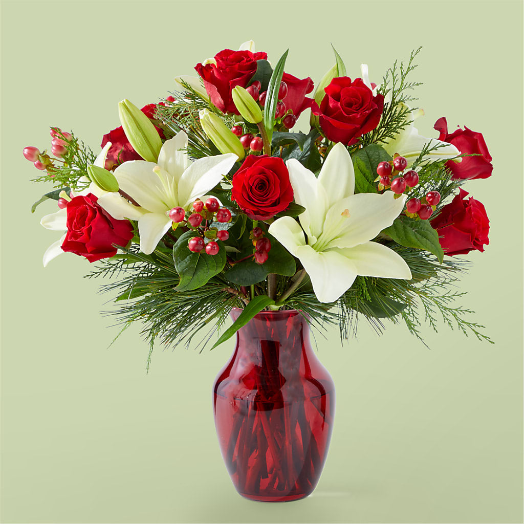 Evergreen Delight Bouquet – Sammy Wammy Floral, Montgomery IL