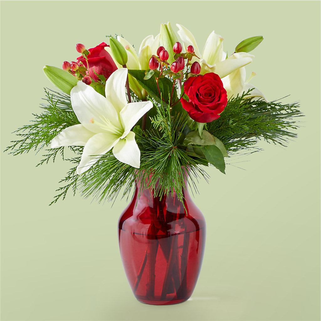 Evergreen Delight Bouquet – Sammy Wammy Floral, Montgomery IL