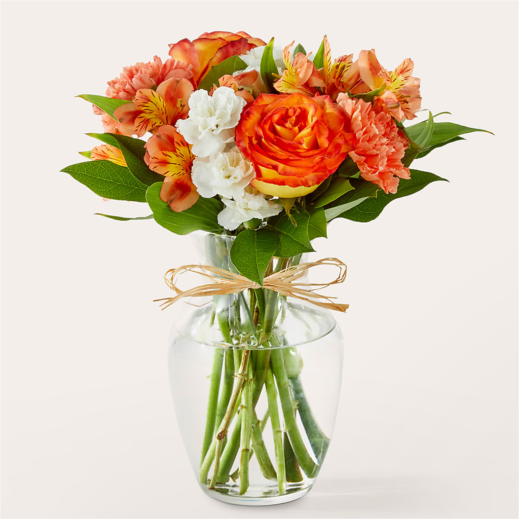 Apricot Glow Bouquet – Sammy Wammy Floral, Montgomery IL