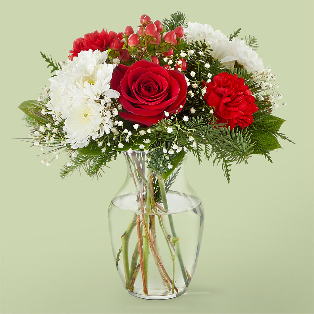 Chance of Flurries Bouquet – Sammy Wammy Floral, Montgomery IL
