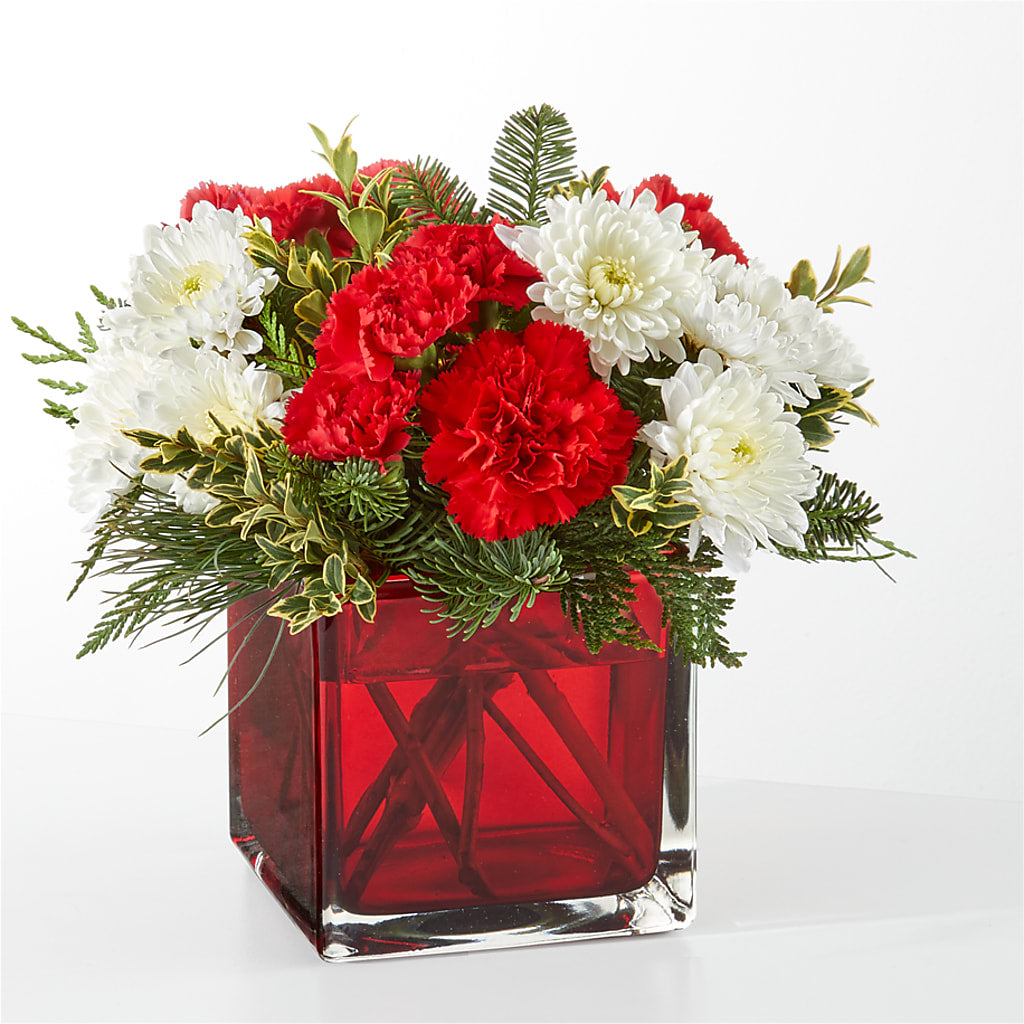 Christmas Market Bouquet – Sammy Wammy Floral, Montgomery IL