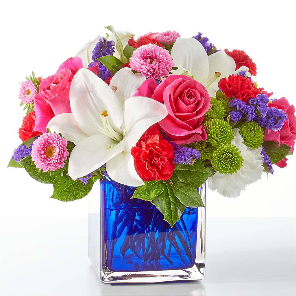 Quality Time Bouquet – Sammy Wammy Floral, Montgomery IL