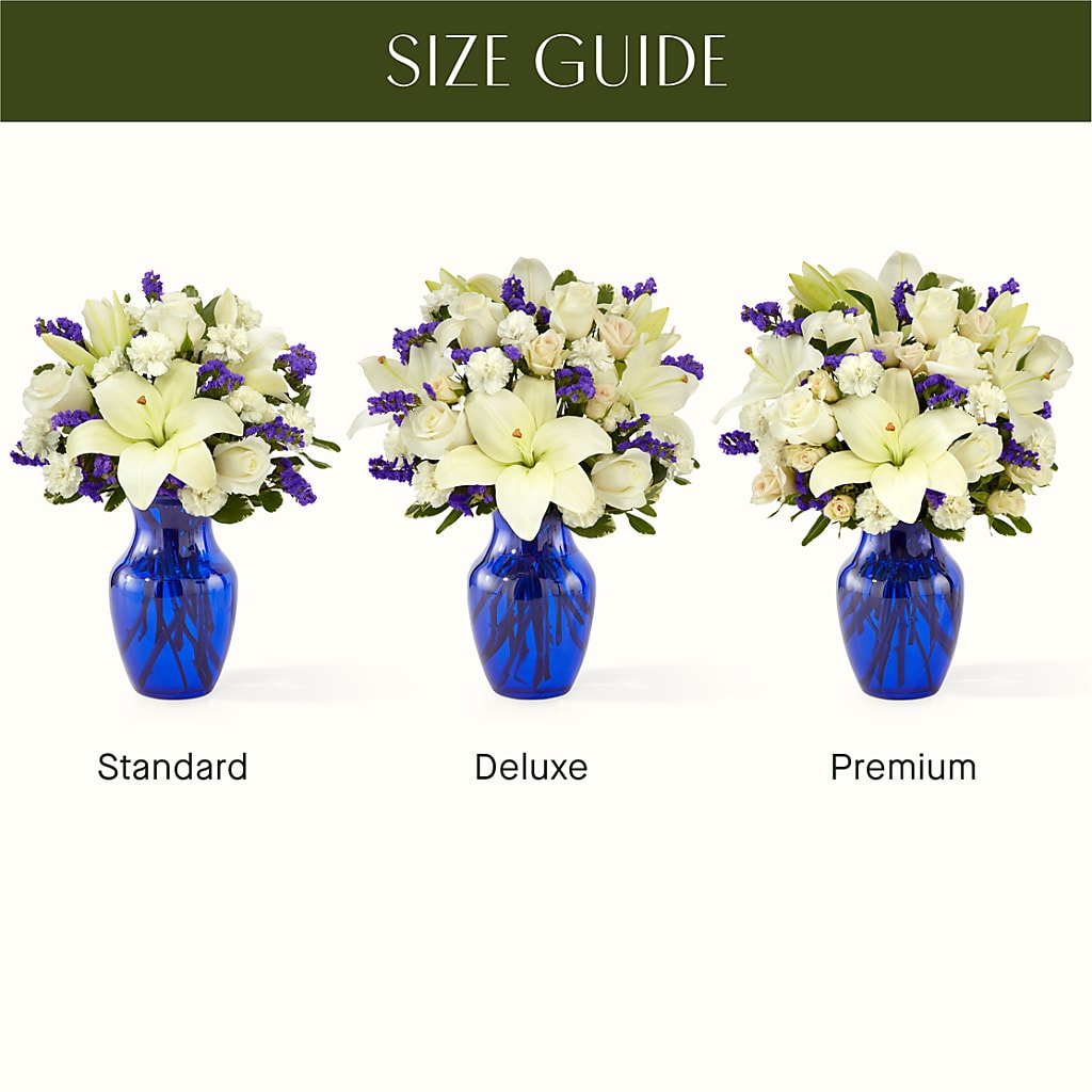 Sapphire Rush Bouquet – Sammy Wammy Floral, Montgomery IL